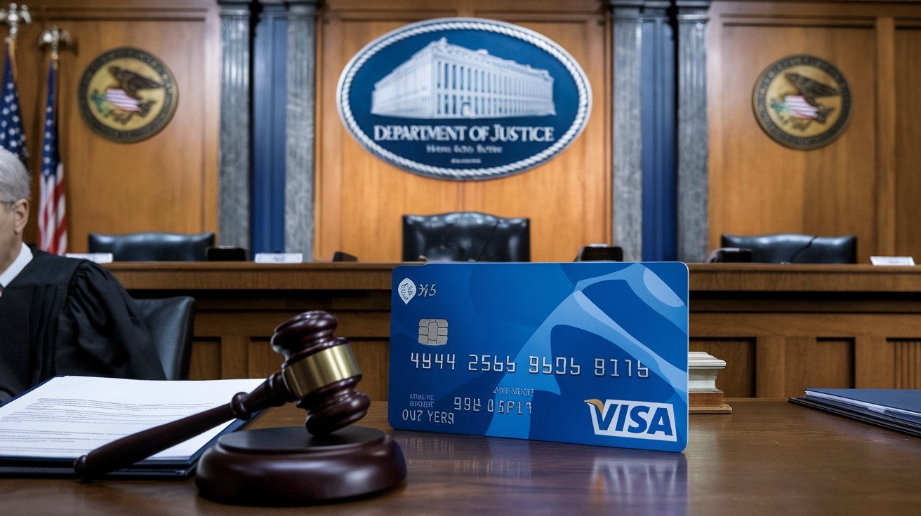 Imagen de una sala del Departamento de Justicia de los Estados Unidos en la que podría celebrarse el juicio antimonopolio contra Visa