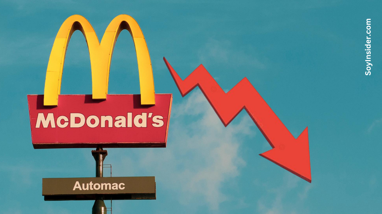 Acciones de McDonald's en picada
