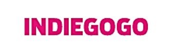 Logo tipo de plataforma de crowdfunding Indiegogo