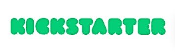 Logo tipo de plataforma de crowdfunding Kickstarter