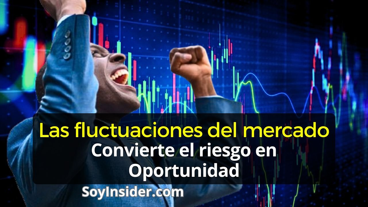 Las Fluctuaciones del Mercado ¿Por Qué Ocurren las Fluctuaciones del Mercado y Cómo Puedes Aprovecharlas. hombre inversionista celebrando exitoso ante una pantalla de forex con alta volatilidad