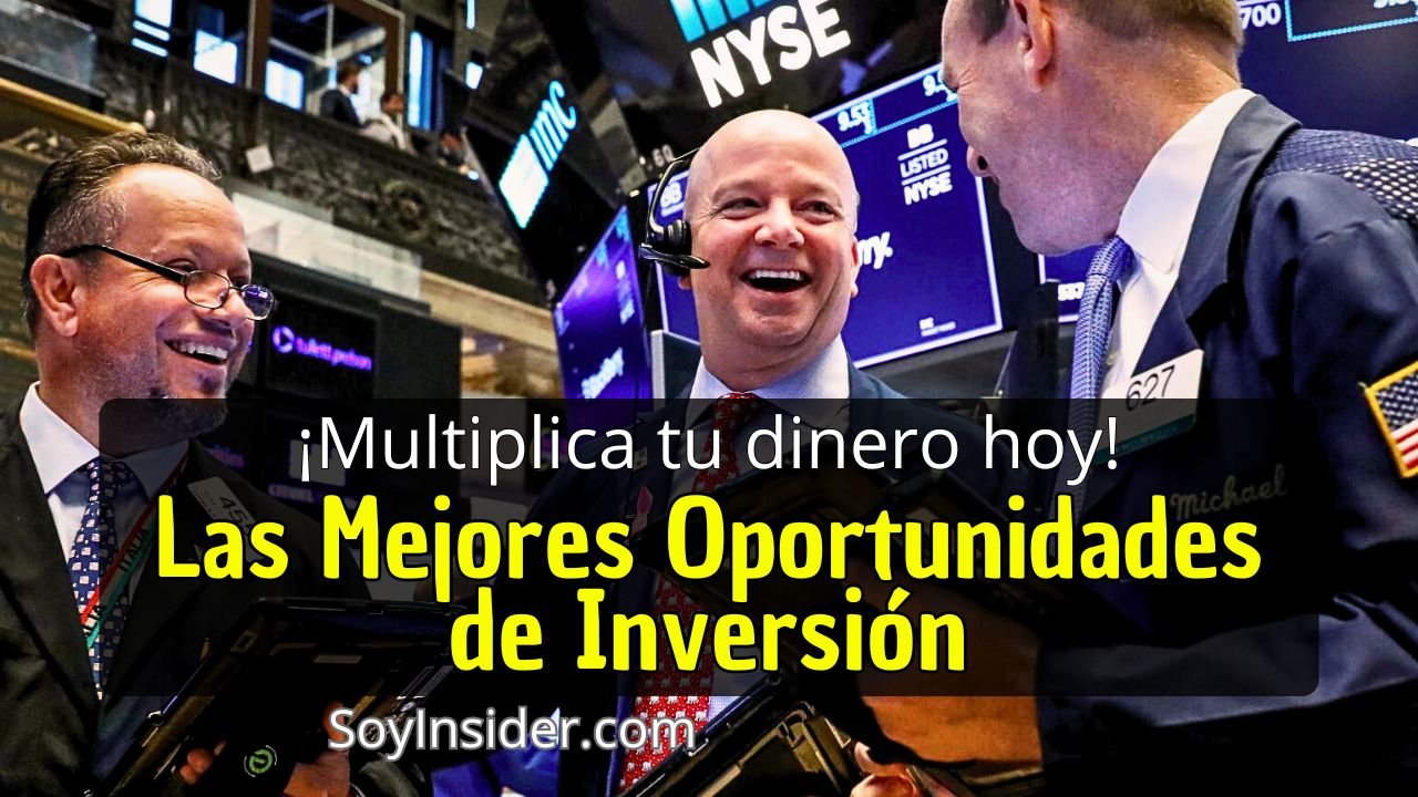 Las Mejores Oportunidades de Inversión. Descubre las Mejores Oportunidades de Inversión de los Mercados y Sectores. en la imagen, un grupo de inversionista de la bolsa celebrando su inversión exitosa