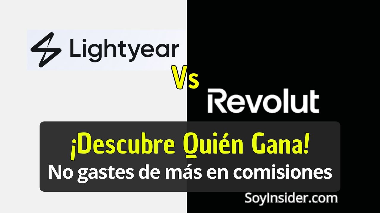 Logos de Lightyear vs Revolut, ¡Descubre quién Gana! no gastes de más en comisiones