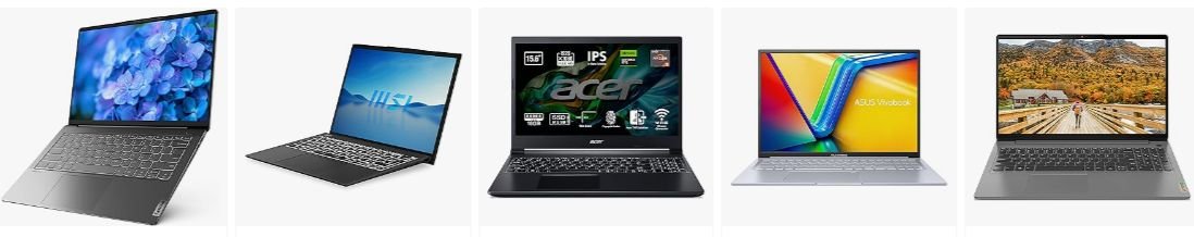 Imagen ilustra Mejores Laptops (Portátiles) en Ofertas Black Friday
