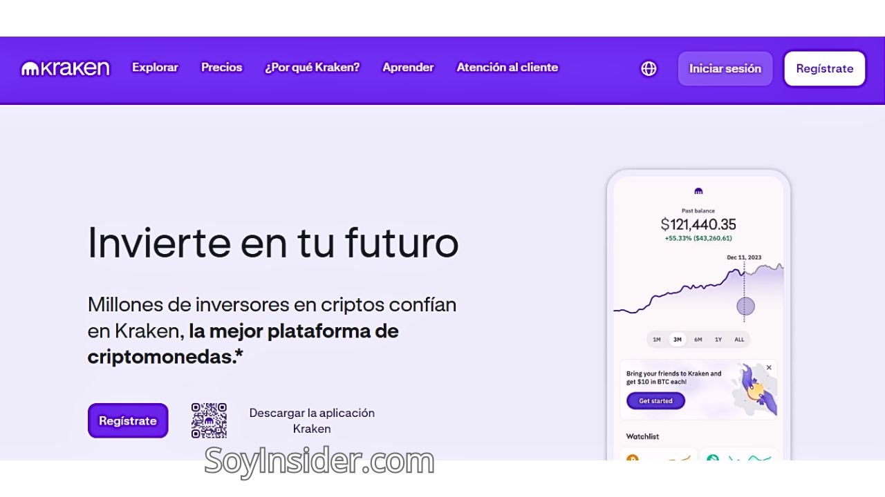 Plataformas de compra y venta de Criptomonedas Las más seguras y confiables para principiantes y expertos (Kraken)