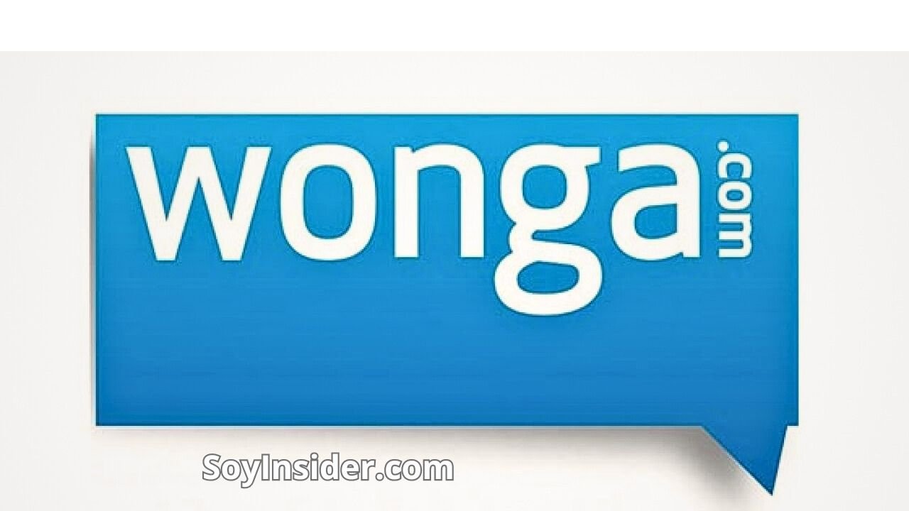 Entidad de préstamo. Logo de Wonga