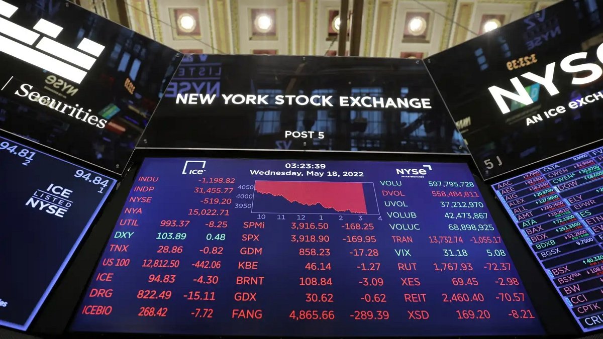 Wall Street muestra números rojos en su pre-mercado, eventualidad liderada por caídas de Meta y Microsoft