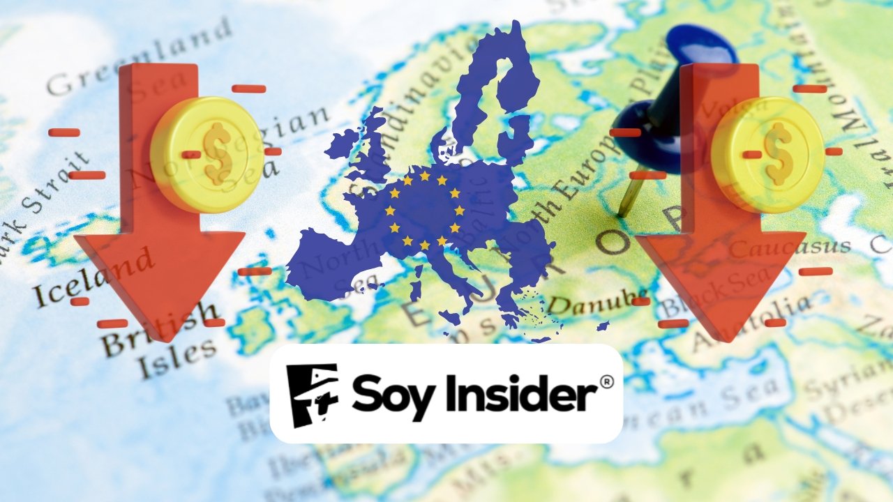 La caída del sector manufacturero y la incertidumbre política arrastran a Europa hacia la estanflación.