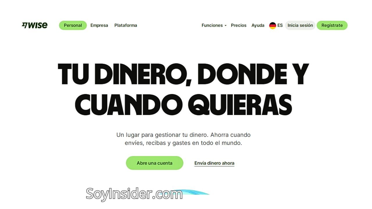 Wise una Plataforma Segura para Transferencias y Cambio de Divisas. Wise opiniones España