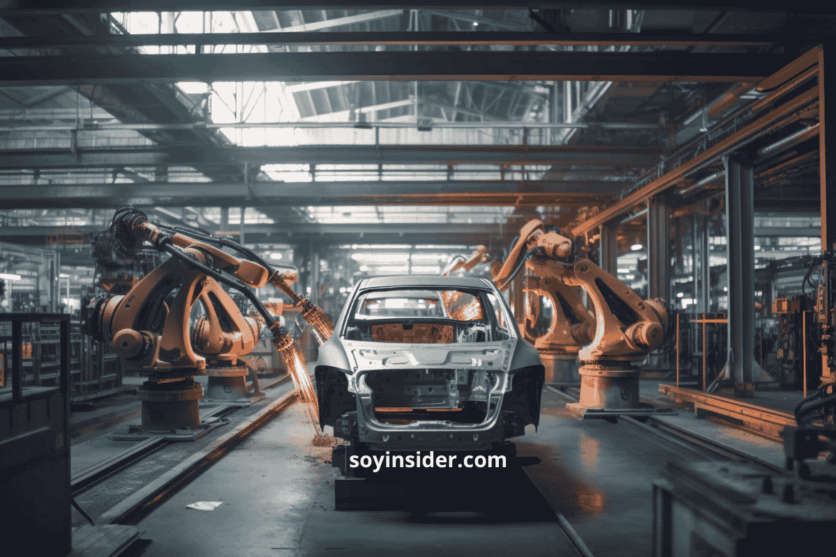 Fábrica de coches europea afectada por la crisis automotriz en medio de retos de competencia y regulación.