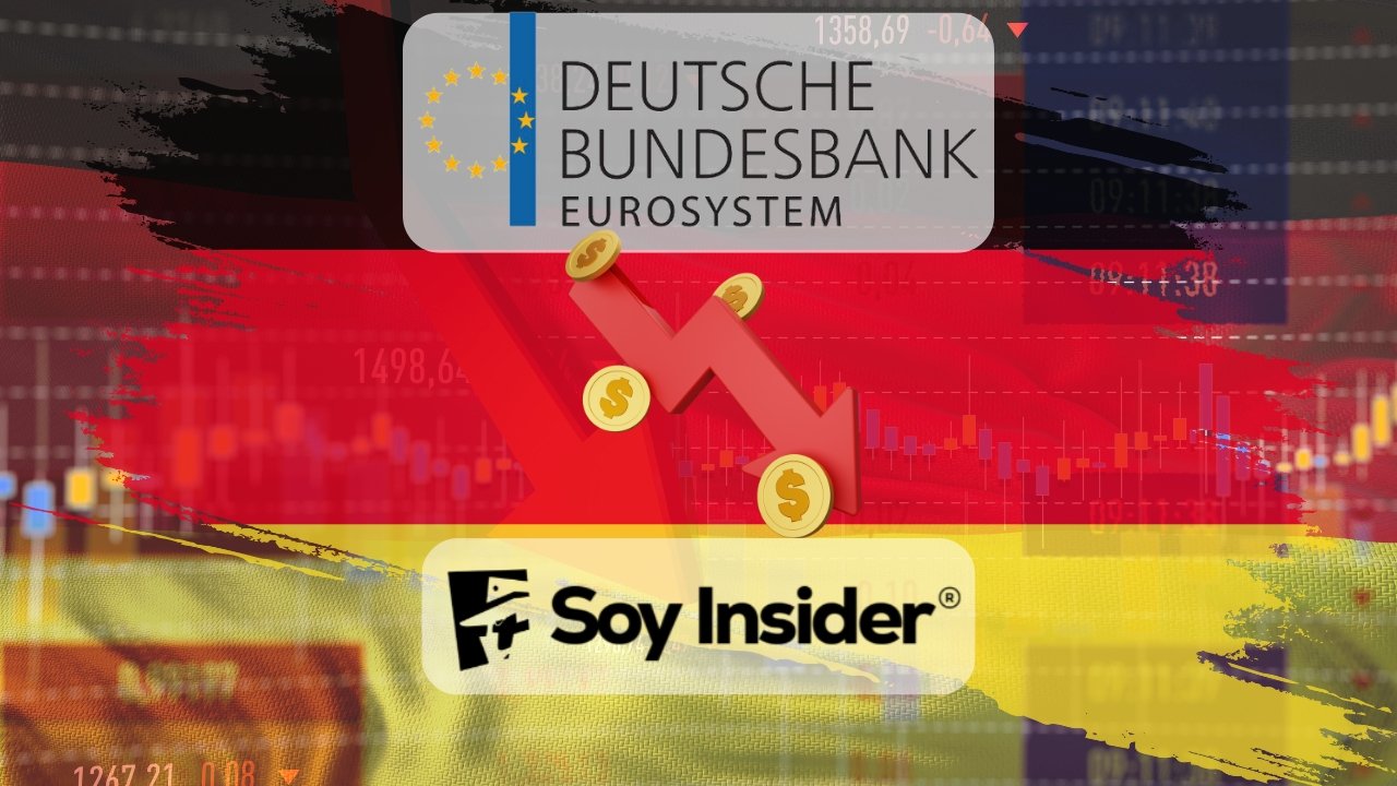 Alemania enfrenta una contracción económica del 0,2% en 2024 mientras la inflación se modera al 2,6%, según el Bundesbank