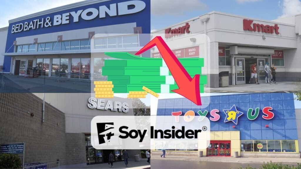 El año 2024 trajo consigo una sacudida en el sector minorista de Estados Unidos, con cadenas icónicas como Bed Bath & Beyond, Kmart, Sears, Toys "R" Us y Party City enfrentando procesos de quiebra.