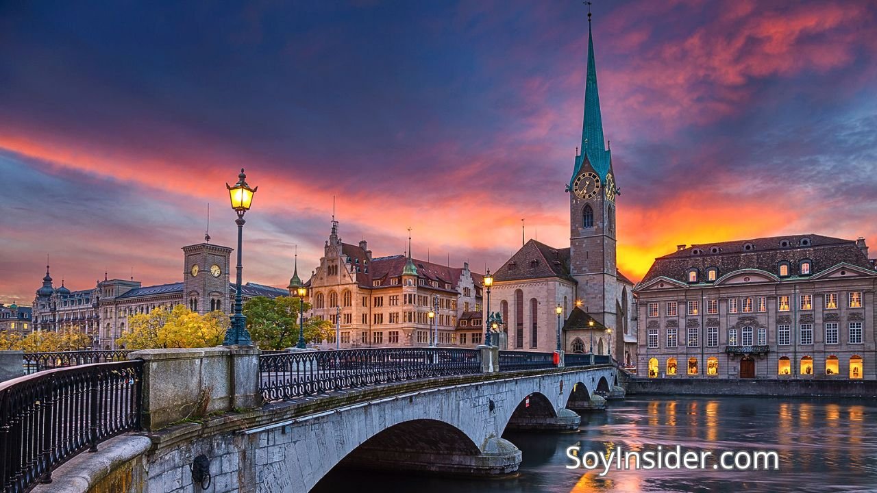 Zúrich, Suiza ciudad muy costosa para vivir