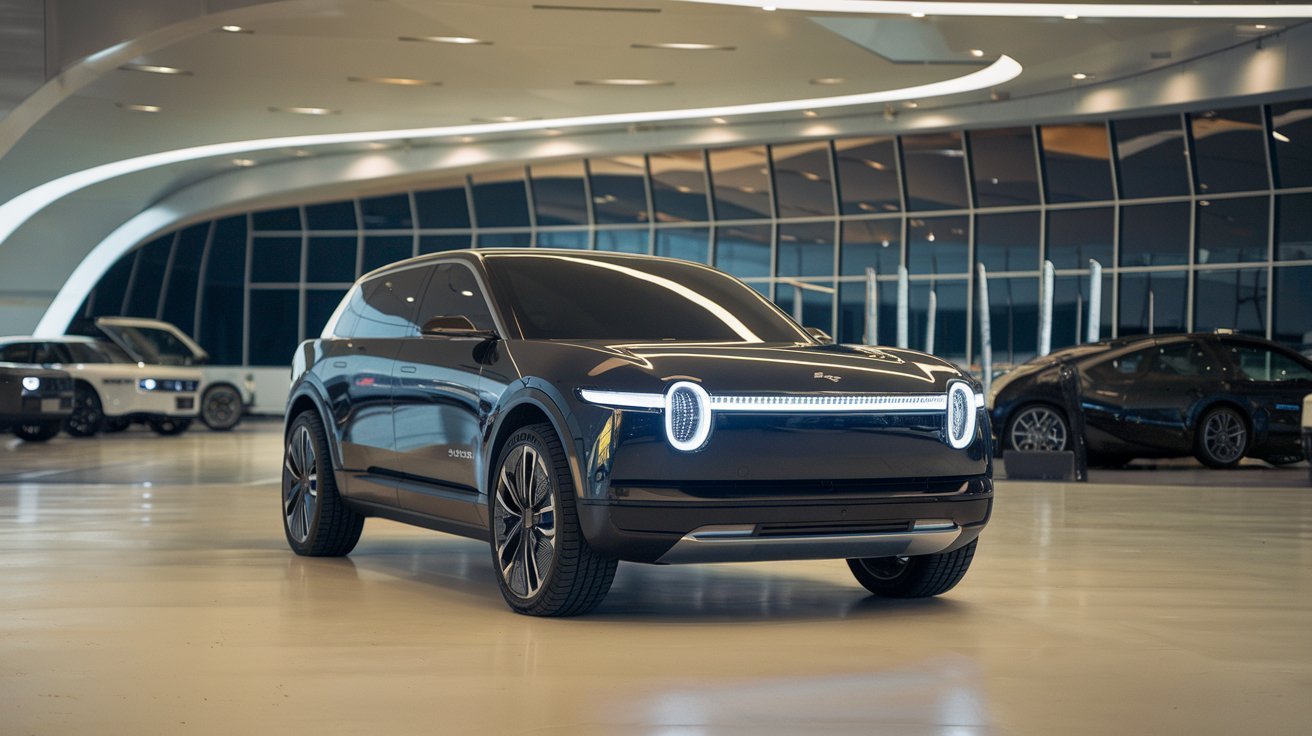 Acciones de Xiaomi suben en bolsa tras la presentación de su flota de vehículos eléctricos SUV. En la imagen un prototipo de lo que podría ser el diseño de sus próximos modelos