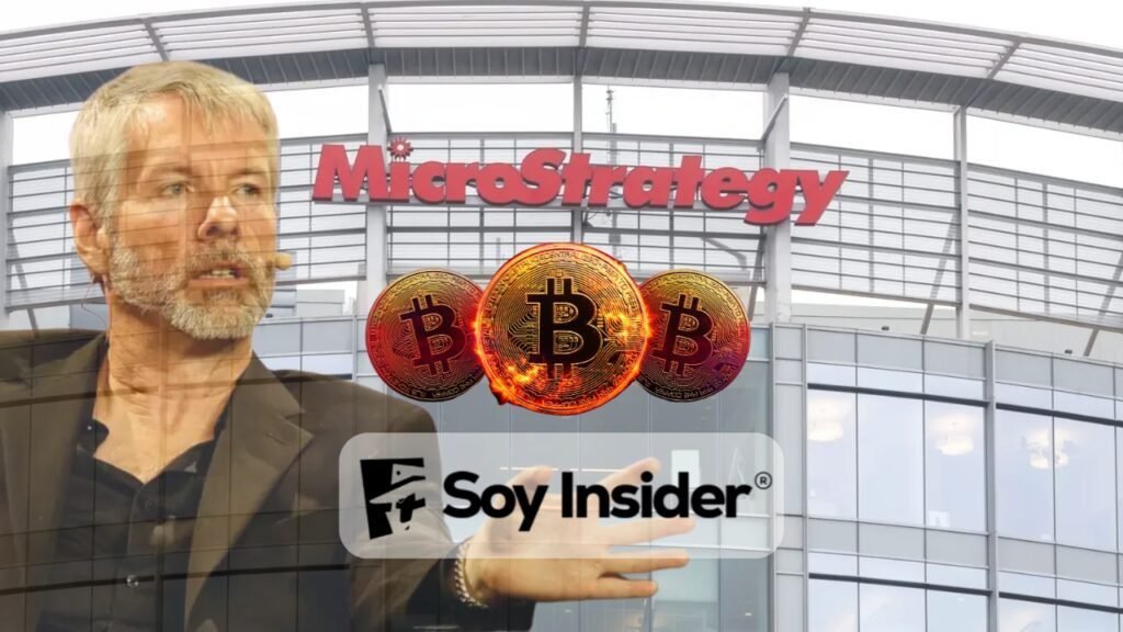 MicroStrategy amplía su apuesta por Bitcoin con una recaudación de 518 millones de euros.