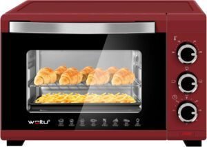 Imagen de uno de los mejores Horno Pequeño Sobremesa WOLTU Horno Electrico 21 L, 1280 W,