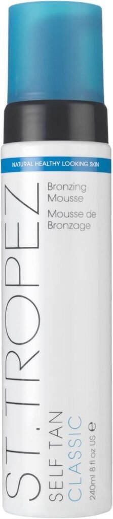 Imagen del autobronceador ST.TROPEZ Self Tan Bronzing Mousse. Espuma autobronceadora de rápida absorción para un bronceado uniforme y natural.