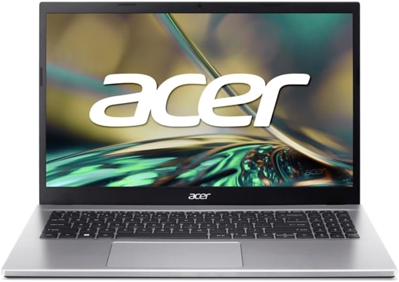 Ordenador portátil Acer Aspire 3 A315-59-595G de 15,6” con procesador Intel Core i5-1235U, 16 GB de RAM y diseño moderno. Ideal para trabajar y estudiar con alto rendimiento.