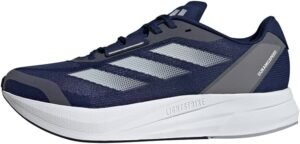 Imagen de las zapatillas para correr Adidas Duramo Speed Running Shoes para hombre. Diseño ligero y transpirable, ideal para entrenamiento y competición. Opiniones y análisis sobre su comodidad, amortiguación y durabilidad.