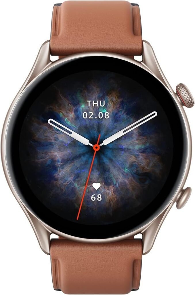 Reloj inteligente Amazfit GTR 3 Pro 46mm - Smartwatch deportivo con diseño elegante, pantalla AMOLED HD, sensores avanzados de salud y más de 150 modos deportivos. Opiniones y características del Amazfit GTR 3 Pro.