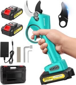 Tijeras de podar eléctricas MuatCtarom 33MM – Opiniones y características. Diseño ergonómico, corte preciso y batería duradera. ¡Descubre sus beneficios!