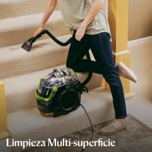 Imagen del producto BISSELL SpotClean Pet Pro: aspiradora de agua para tapicería especializada en limpieza profunda de manchas de mascotas, ideal para tejidos, alfombras y muebles. Diseño compacto, portátil y potente.