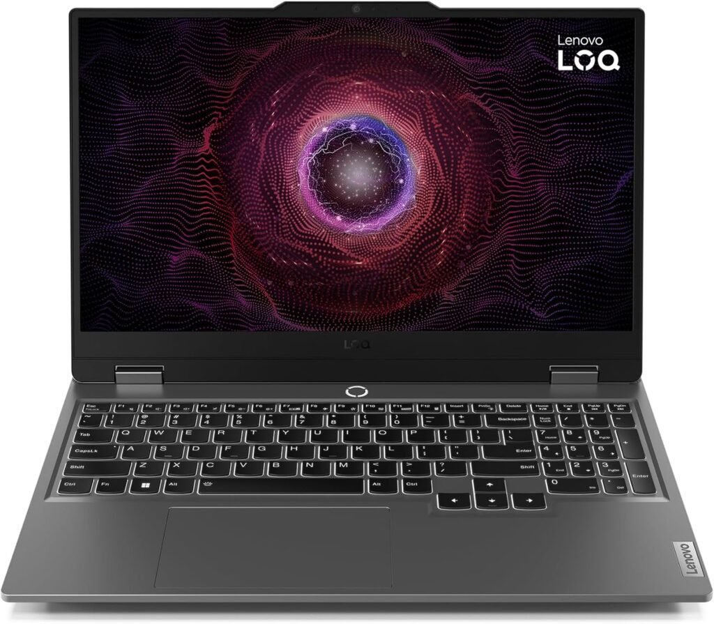 Imagen del Lenovo LOQ Gen 9 - Ordenador Portátil Gaming 15.6" FHD. Diseño moderno, alto rendimiento y gráficos envolventes. Ideal para gamers y usuarios exigentes.