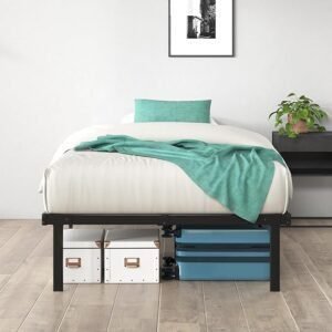 Somier Zinus Caleb – Opiniones y características del resistente armazón de cama con base de metal y tablero de madera. Diseño moderno, fácil montaje y gran estabilidad.
