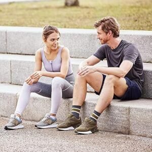 Imagen de las **FitVille Zapatillas Casual para Hombre Extra Anchas** en primer plano. Diseño moderno y cómodo, ideal para pies anchos. Perfectas para uso diario con máxima amortiguación y soporte.