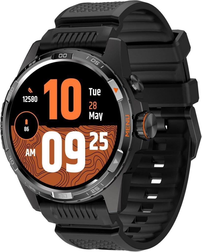 Imagen del Ticwatch Atlas Smartwatch: reloj inteligente avanzado con diseño elegante, GPS de alta precisión y monitoreo de salud. Descubre opiniones y características destacadas.