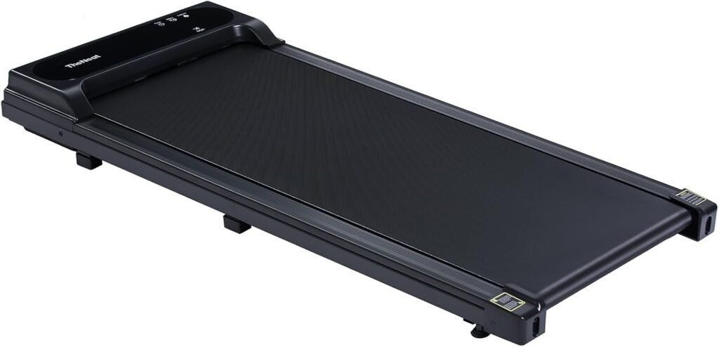 Cinta de correr TheNeat 2 en 1 con motor de 2,5HP. Diseño compacto y plegable ideal para hogar y oficina. Uso como cinta de andar o correr. Silenciosa, resistente y con pantalla LED para seguimiento del ejercicio.