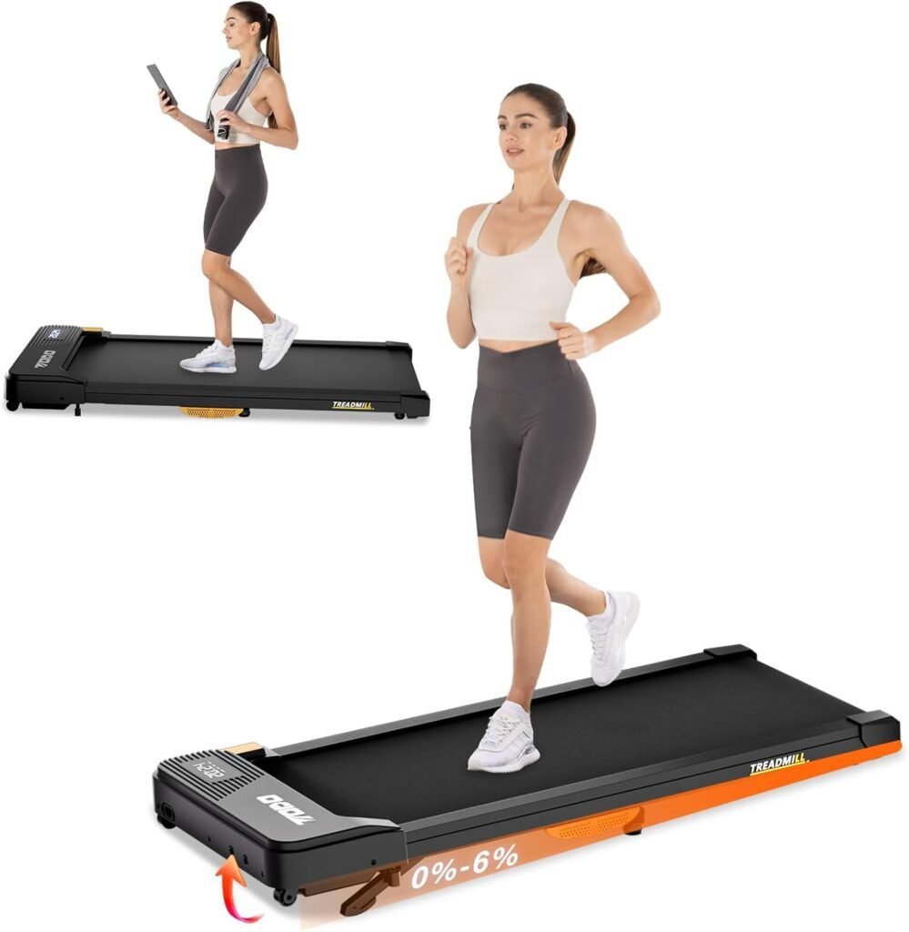 Imagen de la cinta de correr eléctrica TODO con inclinación, diseñada para entrenamientos en casa. Modelo compacto y plegable, ideal para ejercicios de cardio.