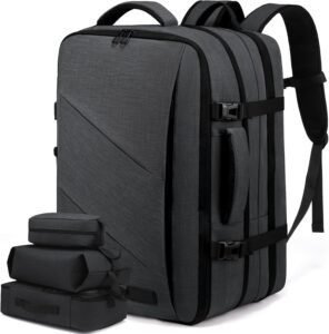 Mochila LOVEVOOK para viaje, ideal para hombre y mujer. Diseño moderno, espacioso y resistente, perfecta para llevar todo lo necesario con comodidad y estilo.