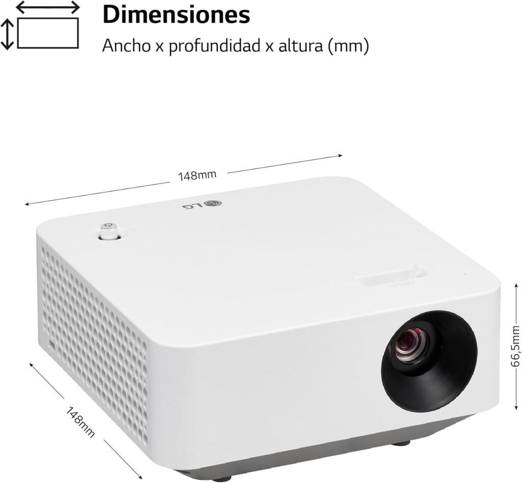 Proyector LG PF510Q CineBeam SmartTV con webOS 22 - Opiniones y análisis. Descubre la calidad de imagen Full HD, conectividad avanzada y diseño compacto ideal para entretenimiento en casa.