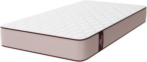 Imagen del colchón viscoelástico Cecotec Flow PureVital 1900 mostrando su diseño ergonómico y acabado de alta calidad, ideal para quienes buscan un descanso reparador según opiniones de usuarios satisfechos.