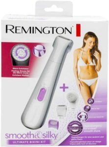 Imagen de la Depiladora Remington Ultimate para mujer, destacando su diseño ergonómico y elegante, ideal para una depilación eficaz y suave en casa. Perfecta para opiniones sobre su rendimiento y resultados duraderos.