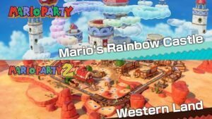 Imagen del videojuego Nintendo Switch Super Mario Party Jamboree, mostrando la carátula del producto con coloridos personajes de Mario y amigos en acción, ideal para ilustrar opiniones sobre este divertido juego multijugador exclusivo para Nintendo Switch.