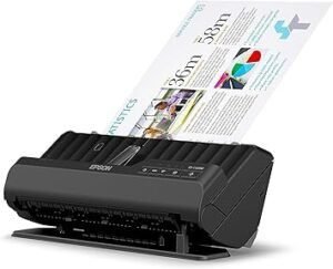 Escáner de documentos EPSON ES-C320W vertical A4 con conexión USB y WiFi – Opiniones y características destacadas del escáner compacto ideal para oficinas y digitalización eficiente.