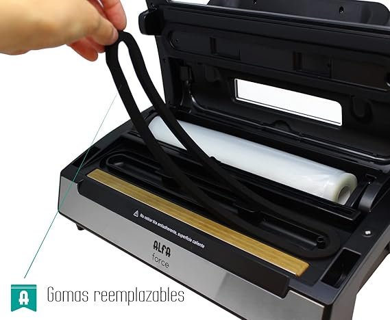 Imagen de la Alfa Force Máquina Envasadora de Altas Prestaciones, diseñada para conservación intensiva; equipo innovador, robusto y eficiente ideal para profesionales que buscan calidad y confianza.