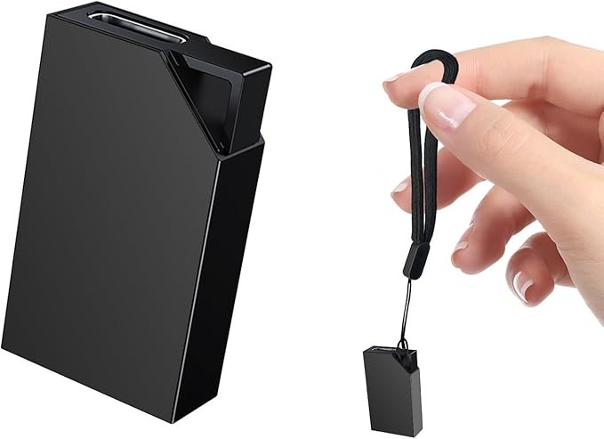 Grabadora de voz digital de 64GB con diseño compacto y elegante, ideal para entrevistas, clases o reuniones; incluye conectividad USB recargable para una transferencia de archivos rápida y fácil almacenamiento.