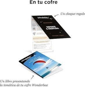 Imagen de la caja regalo WONDERBOX - CONDUCCIÓN Extrema, que ofrece 3.750 experiencias de conducción para dos personas, ideal para amantes de la adrenalina y los deportes de motor.