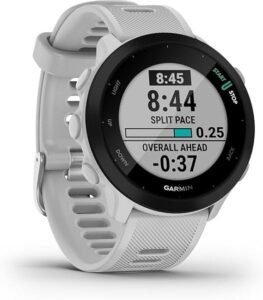 Reloj Garmin Forerunner 55 para running con GPS, planes de entrenamiento personalizados y notificaciones inteligentes – Opiniones y características del reloj deportivo ideal para corredores.