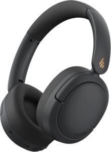 Auriculares Edifier W800BT Pro con Cancelación Activa del Ruido – Vista del diseño moderno y ergonómico en color negro, ideales para una experiencia de audio inalámbrica y envolvente.