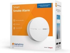 Detector de Humo Inteligente Netatmo con batería de 10 años – Opiniones y características del sensor de humo inalámbrico, ideal para una seguridad doméstica eficiente y conectada.