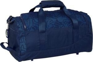 Bolsa de deporte Safta EL NIÑO PARADISE en color azul marino, diseño resistente y de alta calidad, tamaño 50x25x25 cm, ideal como mochila deportiva multiusos.