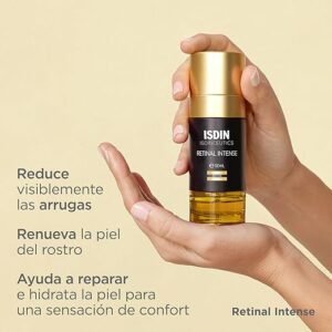 Imagen del serum ISDIN ISDINCEUTICS Retinal Intense en su envase original, tratamiento bifásico de noche formulado con retinal para reducir arrugas profundas y mejorar la textura de la piel.