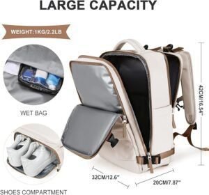 La mejor mochila de viaje para mujer SZLX: funcionalidad y estilo para tus aventuras al aire libre. ¡Descúbrela aquí!