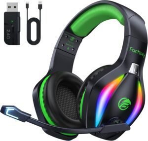 Fachixy FC100: Auriculares inalámbricos gaming calidad-precio excepcional - Descubre la mejor experiencia gaming con los auriculares inalámbricos Fachixy FC100. ¡Hazte con los tuyos ya!