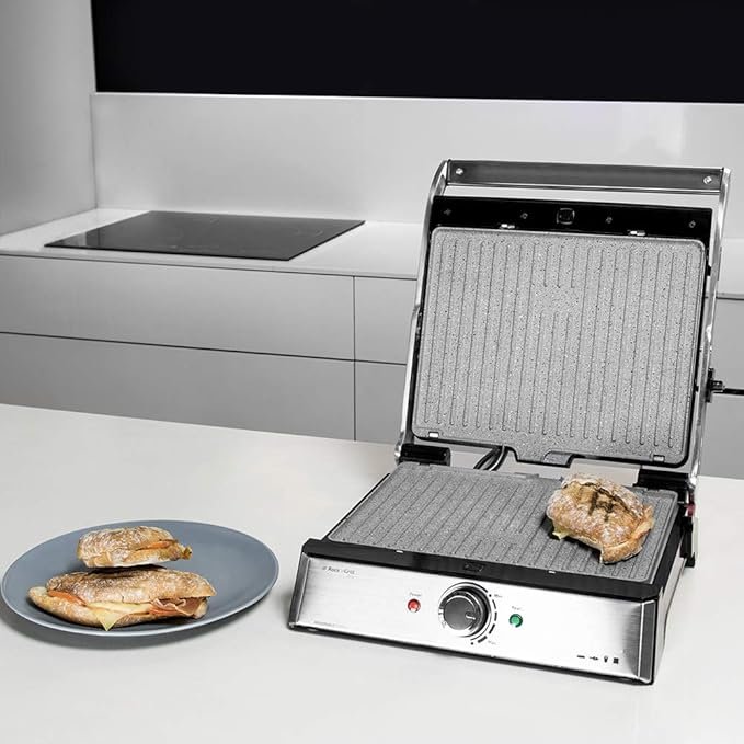 Cecotec Rock'n Grill Pro - Parrilla Eléctrica Modelo Calidad Precio - imagen de producto