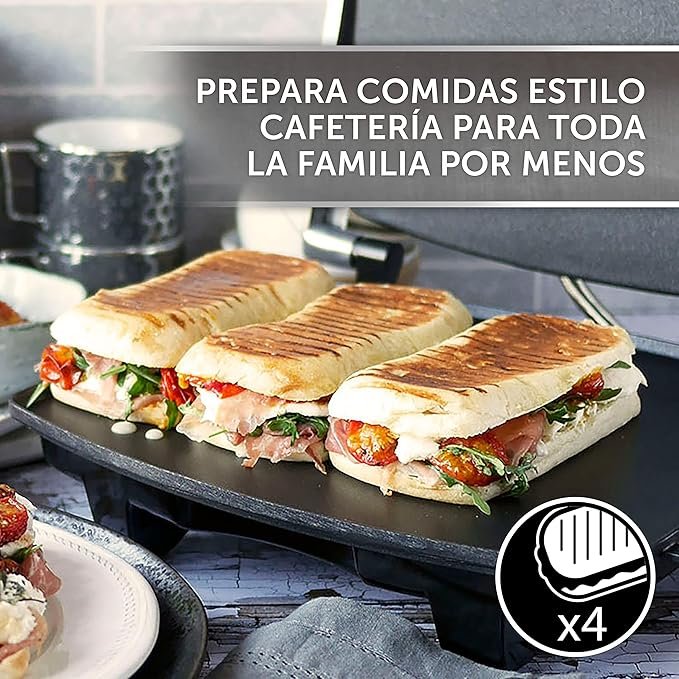 Breville Sandwich/Panini Press & Toastie Maker | 4-Slice | Stainless Steel - Opiniones y Reseñas en 2021